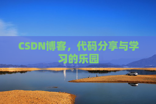 CSDN博客，代码分享与学习的乐园